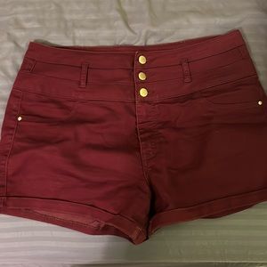Cranberry Jean Shorts